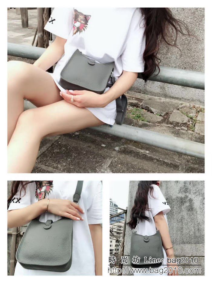 愛馬仕Hermes Evelyn伊芙琳挎包 男女同款 0AM1899